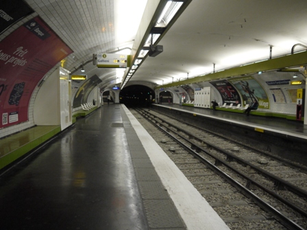 platform and tracks