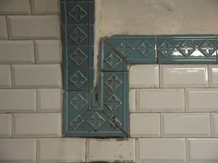 turquoise ceramic tiles