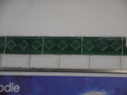 green border tiles